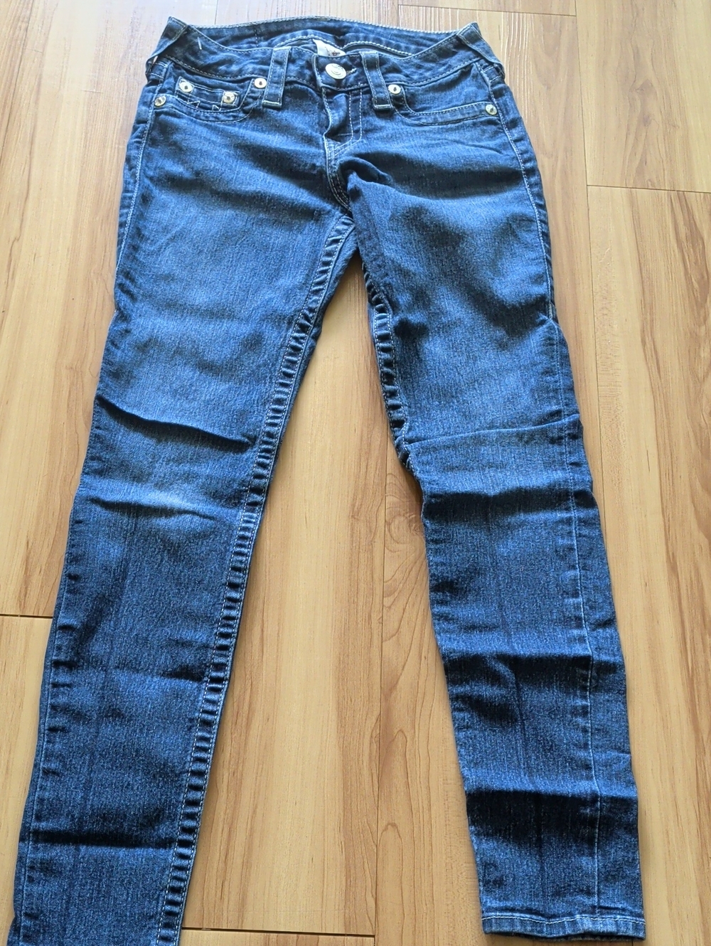 Women’s True Religion Blue Slim Fit Stretch Jeans